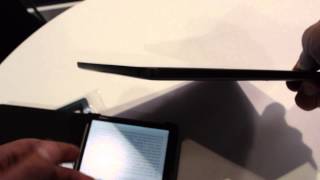 Pocketbook Inkpad HandsOn  IFA 2014 [upl. by Ahsahs77]