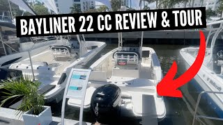 Bayliner Trophy 22 CC Boat Review amp Tour [upl. by Eelek]