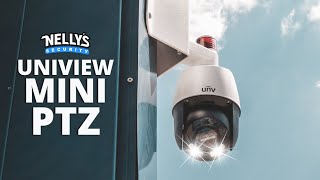 Uniview Mini PTZ with Autotracking and Active Deterrence Features FullHD 1080p  30fps [upl. by Assyral]