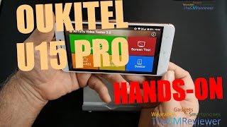 Oukitel U15 Pro   Review   Handson Deutsch english hints [upl. by Jamilla]