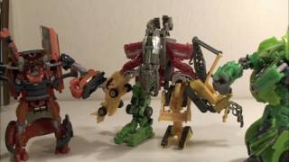 Transformers G1 Devastator 3D Animation [upl. by Aikem]