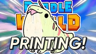 EVERYTHING we currently know about PRINTING  Doodle World Talk [upl. by Amie]