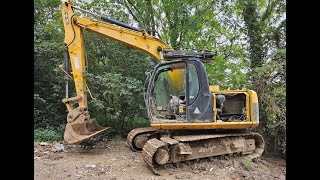 2011 JCB JS130 LC Excavator  Malicious damage [upl. by Ahtnamys]