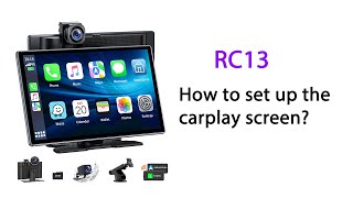 RC13 Apple Carplay：How to set up the carplay screen [upl. by Asilehc]