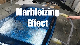 How to Create a Custom Marbleized Effect with Paint [upl. by Sterne756]