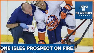 The New York Islanders Prospect Pool Is Considered Suspect Theres One Prospect Playing Very Well [upl. by Acinom]