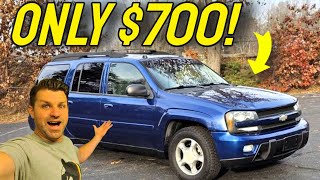 Car Flipping 101 How we turned 700 into 5000 with this Chevy Trail Blazer [upl. by Valaria]