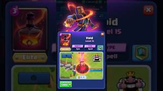 clash royale yeni büyü  Void 😱 clashroyale shorts [upl. by Suhsoj8]