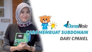 Cara Membuat Subdomain dari cPanel [upl. by Byler762]