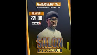 Me Abdoulaye Tall est linvité de Biteye et de sa team dans Salon dhonneur du 08042024 Sur Walf [upl. by Pucida563]