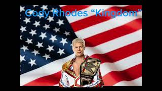 Cody Rhodes Theme Song “Kingdom” Arena Effects [upl. by Roth]