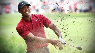 Tiger Woods  Every Shot from His Amazing FinalRound 64 in the 2018 PGA Championship [upl. by Minette]