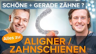 Schöne gerade Zähne durch Aligner  unsichbare Zahnspangen Das MUSST du wissen zu drsmile und Co [upl. by Ecraep]