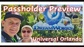 Passholder preview  DreamWorks Universal Orlando [upl. by Cathi]