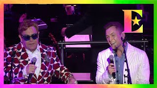 Elton John amp Taron Egerton at Rocketman Live In Concert [upl. by Enoryt]