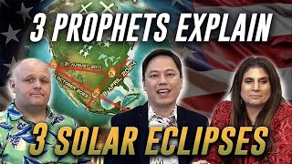 3 PROPHETS Explain 3 American SOLAR ECLIPSES  APRIL8 SIGN  Amanda Grace Brandon Biggs Cioccolanti [upl. by Fulvia]