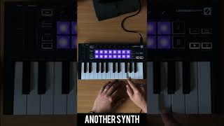 Creeds  Push Up  RemakeCover  Novation Launchkey Mini Mk3  Logic Pro X Shorts [upl. by Yurik]