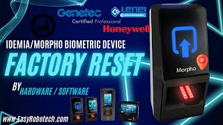 HOW TO DO  FACTORY RESET TO IDEMIAMORPHOBIO DEVICES  HARDWARE amp SOFTWARE idemia morpho reset [upl. by Mackenzie]