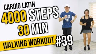 30 MIN CARDIO LATIN DANCE Workout with MOM • 4000 Steps • Walking Workout 39 • Keoni Tamayo [upl. by Ravi]