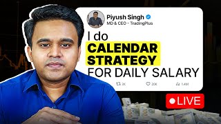 I DO CALENDAR STRATEGY FOR DAILY SALARY  TRADING PLUS [upl. by Ynhoj892]