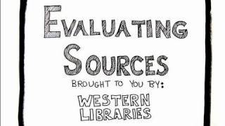 Evaluating Sources [upl. by Oznole]