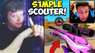 S1MPLES SCOUT AIM IS FLAWLESS STEWIE2K BOT MODE CSGO Twitch Clips [upl. by Mclaughlin761]