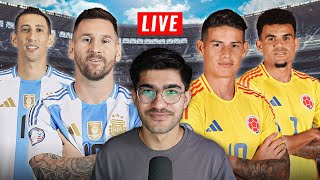 ARGENTINA vs COLOMBIA  Copa America 2024 Final WATCHALONG [upl. by Eiduj]