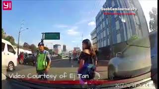 Edsa Epic Swerving Fail [upl. by Fafa]