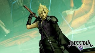 Dissidia NT All Openings Summons and After Battle Quotes Cloud [upl. by Rock]