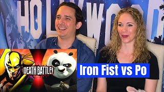 Death Battle Iron Fist vs Po Reaction  Marvel vs Kung Fu Panda [upl. by Smada]