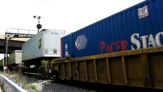 CSX UPS Intermodal Train [upl. by Swayne]