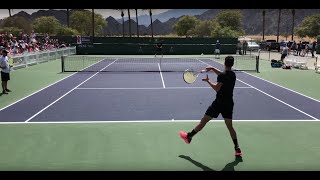 Thanasi Kokkinakis Banging Groundstrokes w Nick Kyrgios  IW Court Level Practice [upl. by Arvind437]