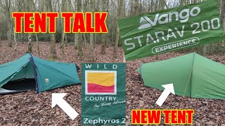 VANGO STARAV 200 V WILD COUNTRY ZEPHYROS 2 COMPACT [upl. by Airdnek]