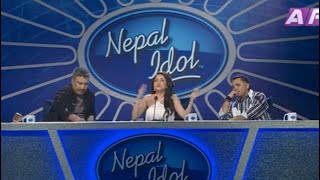 Nasune jhai gari Mero love li song Nepal idl s5 ep 3 by [upl. by Calendre]