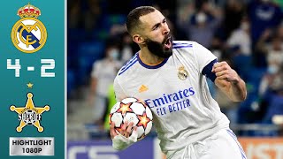 Real Madrid vs FC Sheriff 42 agg Highlights amp Goals  Group Stage  UCL 20212022 [upl. by Acinorav548]