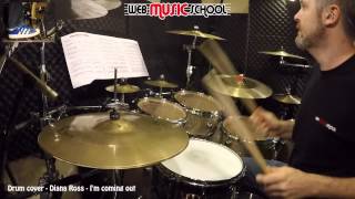 Diana Ross  Im Coming Out  DRUM COVER [upl. by Zenobia]