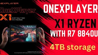 OnexPlayer X1 Ryzen Edition ryzen tabs gamingtablet oneplayer 4tb [upl. by Ramej]