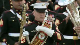 Stars and Stripes Forever  US Marine Corps Band  The Bands of HM Royal Marines [upl. by Koren]