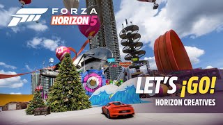 Forza Horizon 5 Let’s ¡Go – Horizon Creatives [upl. by Anewor]