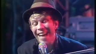 Tom Waits  quot16 Shells From A 306quot and quotCemetery Polkaquot Live On The Tube 1985 [upl. by Neu139]