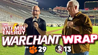 Warchant Wrap  Recapping FSU loss to Clemson  Warchant TV  Florida State Football FSU [upl. by Kus]