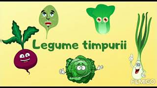 Legume timpurii 🥬prezentare cunoasterea mediului [upl. by Henrion]