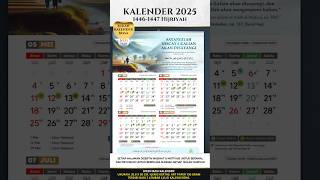 DUA NIKMAT BANYAK ORANG TEPERDAYA Kalender 2025 Bukan Kalender Biasa [upl. by Yentiw]