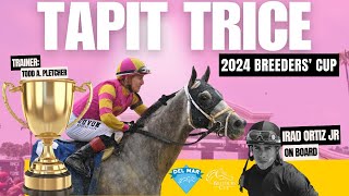 Tapit Trice 2024 Breeders Cup Preview [upl. by Niboc385]