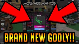 BUYING THE BIOBLADE EPIC NEW GODLY KNIFE ROBLOX MM2 [upl. by Grimbly]