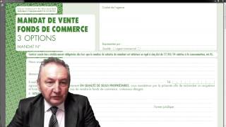 Mandat de vente de fonds de commerce «3 Options» Editions préférence 302A [upl. by Mobley]