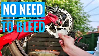 How To Fix Your MTB Brakes WITHOUT Bleeding Them [upl. by Rhona]