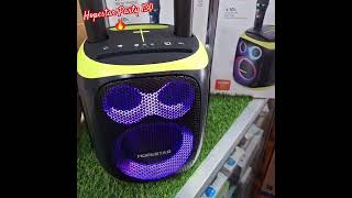 Hopestar Party 130 with dual mic and stand  120W  hopestar hopestarparty130 bluetoothspeaker [upl. by Anyala977]