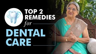 2 Natural Way to Remove Dental Plaque Without Going to Dentist  Best Home Remedies for Oral Hygiene [upl. by Analah]