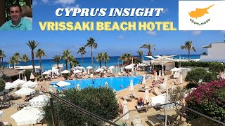 Vrissaki Beach Hotel Protaras Cyprus  A Tour Around [upl. by Pirozzo]